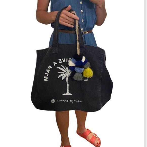 SUNDRY beach/ summer bag in very good condition.  “I don’t give a palm “ - Picture 2 of 12